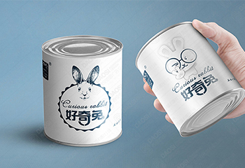食品熟食包装-兔头食品包装盒设计